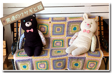 店内ぬいぐるみ【滋賀 竜王cafe mocomoco】